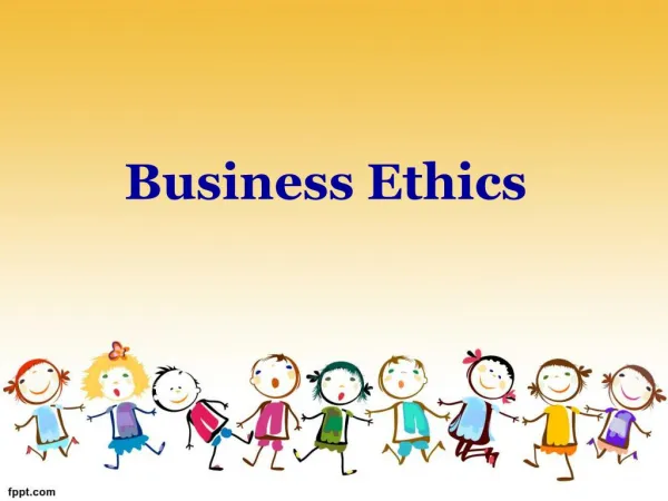 business ethics