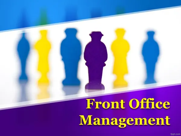 front office management
