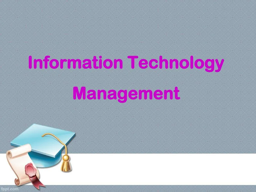 information technology management