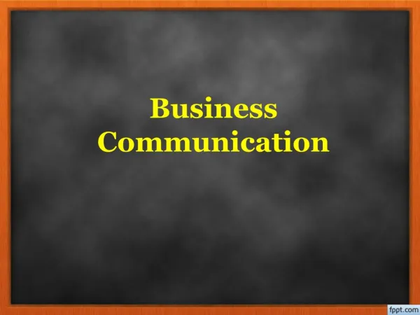 business communication