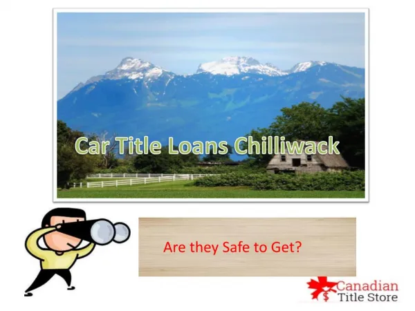 car title loans chilliwack