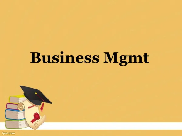 business mgmt