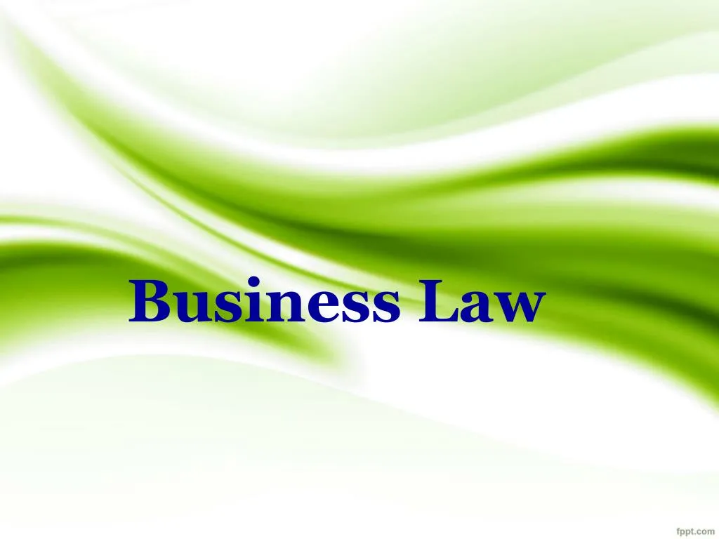 business law