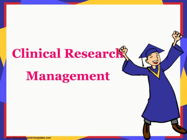 clinical research management