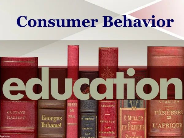 consumer behavior