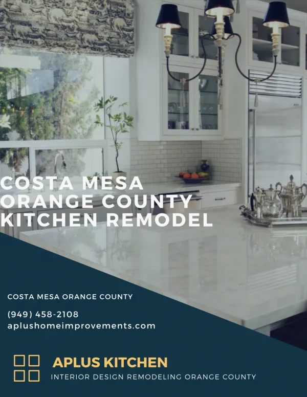 Costa Mesa kitchen remodel
