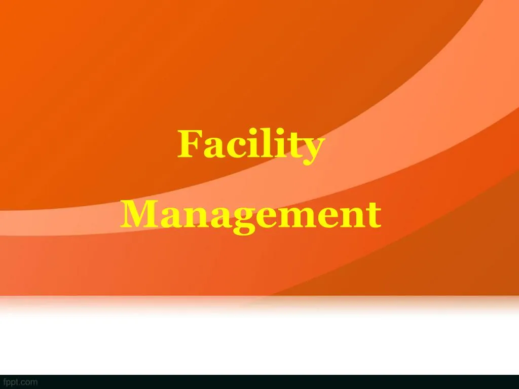 facility management