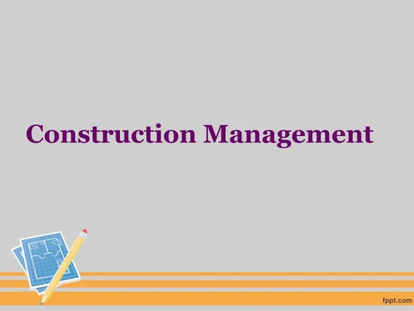 construction management