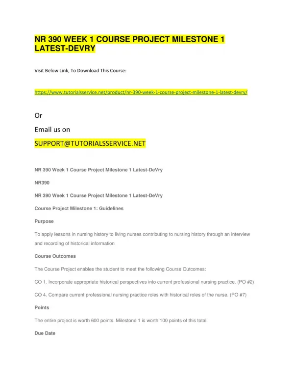nr 390 week 1 course project milestone 1 latest