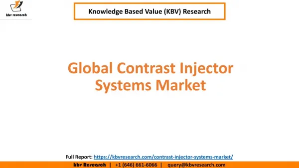 Global Contrast Injector Systems Market Size
