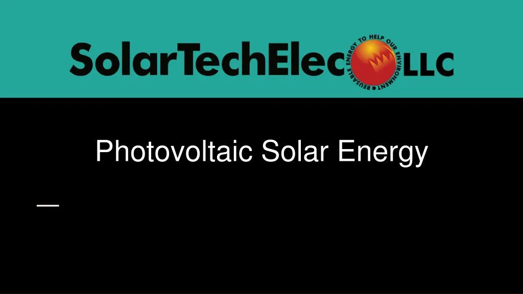 photovoltaic solar energy