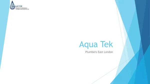 Reliable & Cheap Plumbers in East London