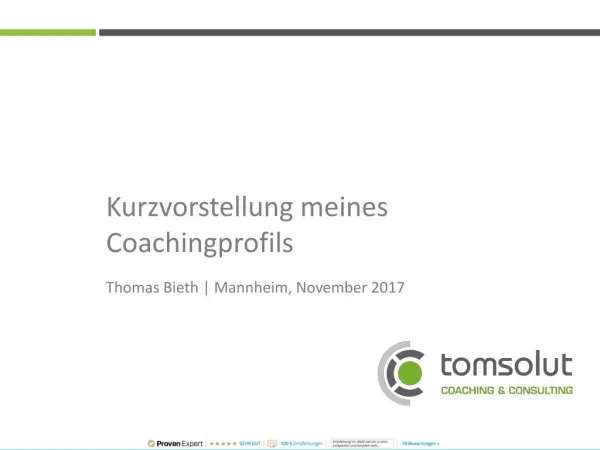 tomsolut â€“ Ihr Berufscoach in Mannheim Anruf 49 (0) 151/67996799