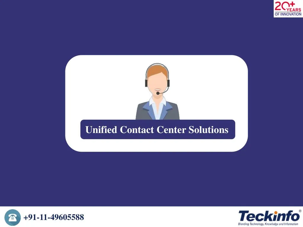 unified contact center solutions