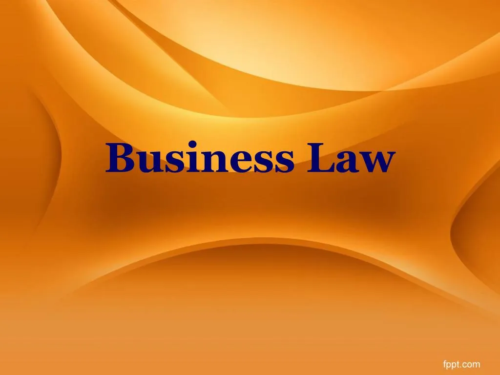 business law