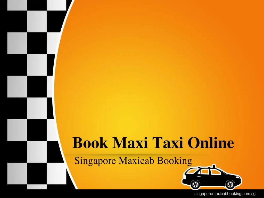 book maxi taxi online