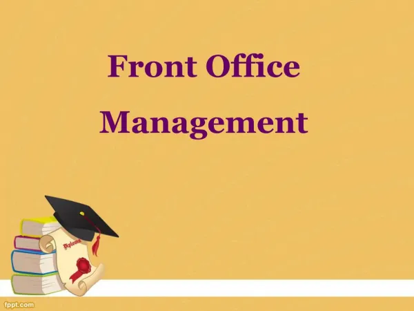 front office management