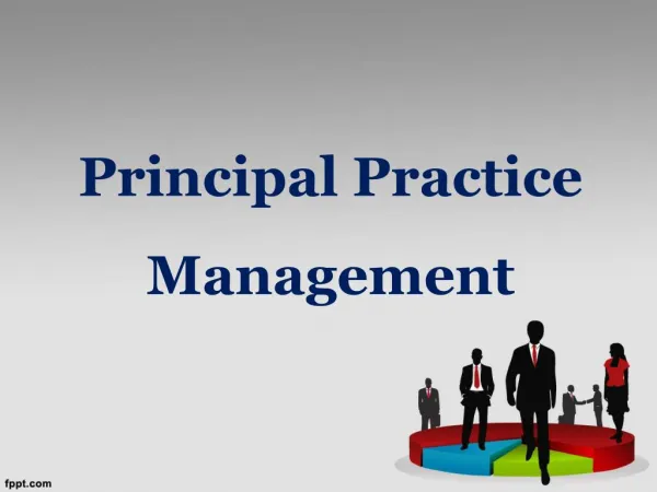 principal practice management