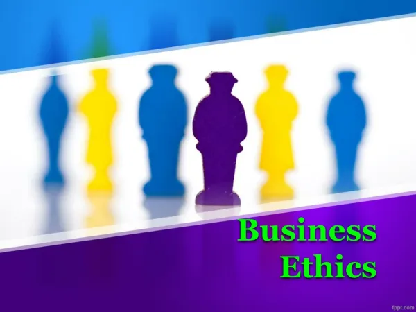 business ethics
