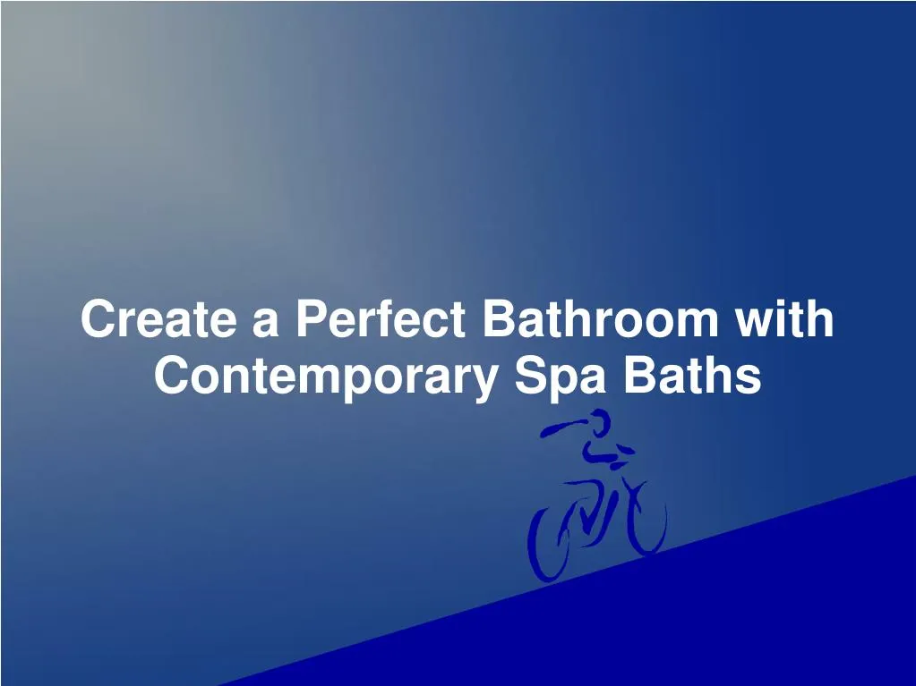 create a perfect bathroom with contemporary