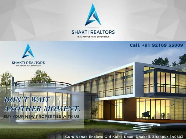 3 BHK Flats in Ambala | Shakti Realtors