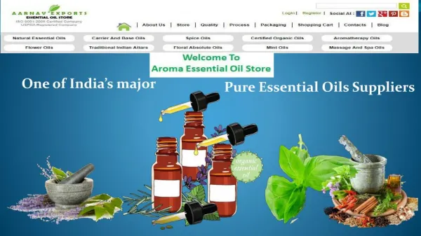 All Types Essential Oils Supplier @ Aroma Essential Oil Store