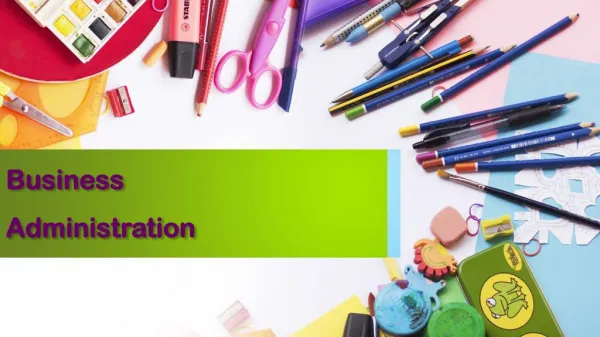 business administration