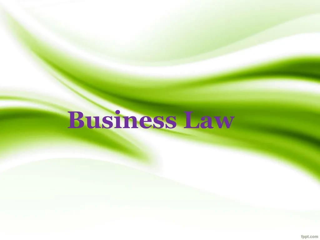 business law