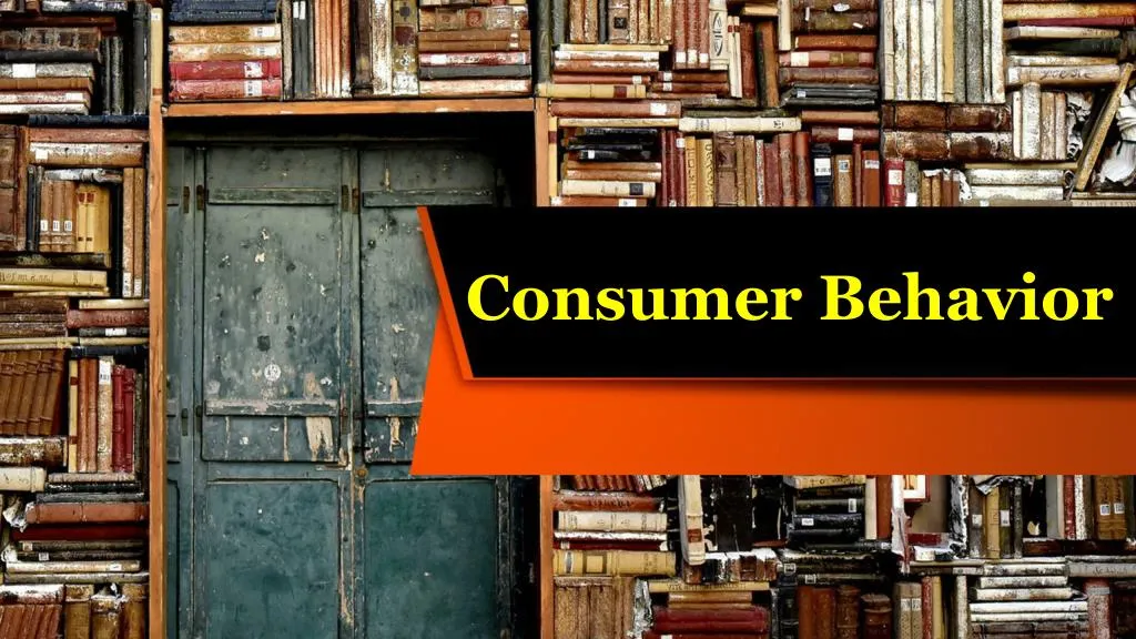 consumer behavior