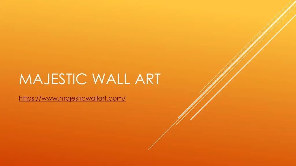 majestic wall art