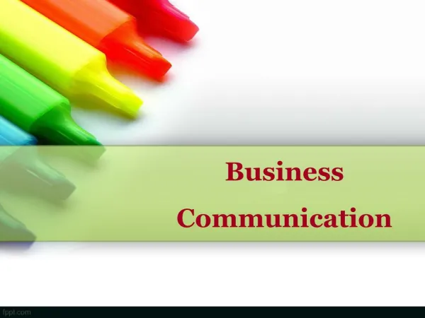 business communication