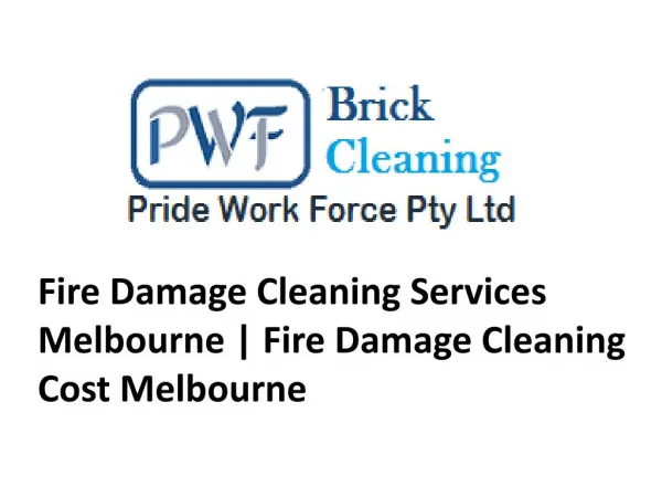 Fire Damage Cleaning Services Melbourne | Fire Damage Cleaning Cost Melbourne