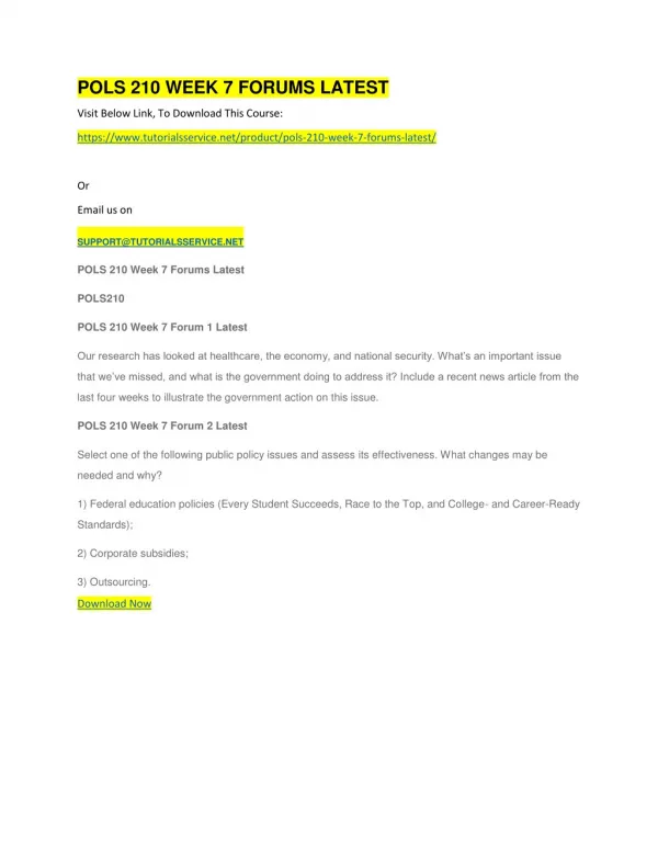 pols 210 week 7 forums latest