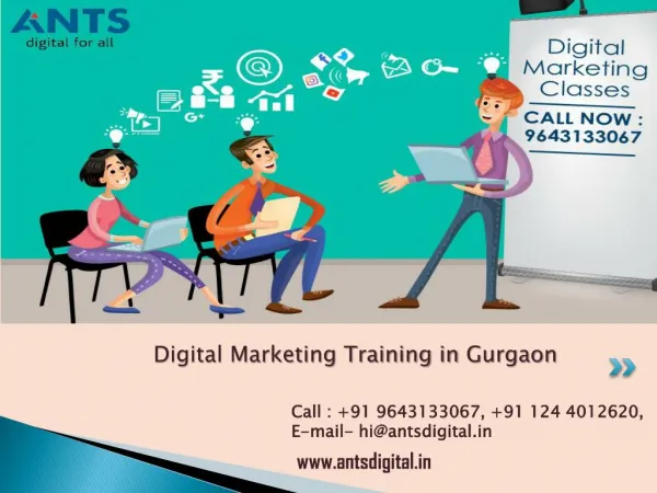 ANTS Digital - Best Digital Marketing Course In Gurgaon