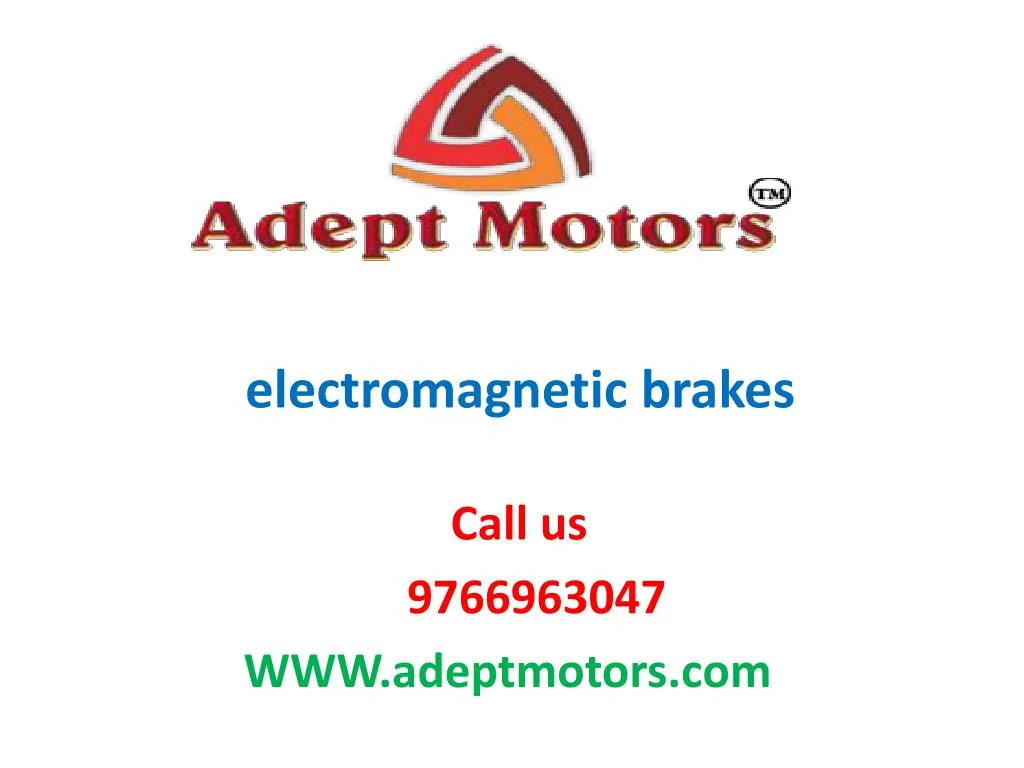 electromagnetic brakes