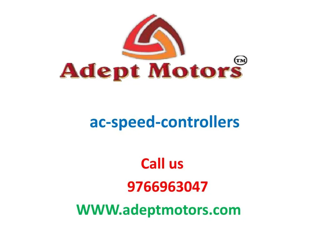 ac speed controllers