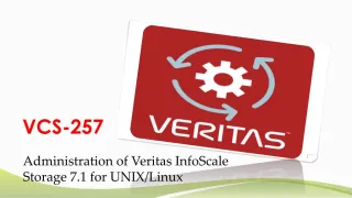 VCS-257 Braindumps - slide 1