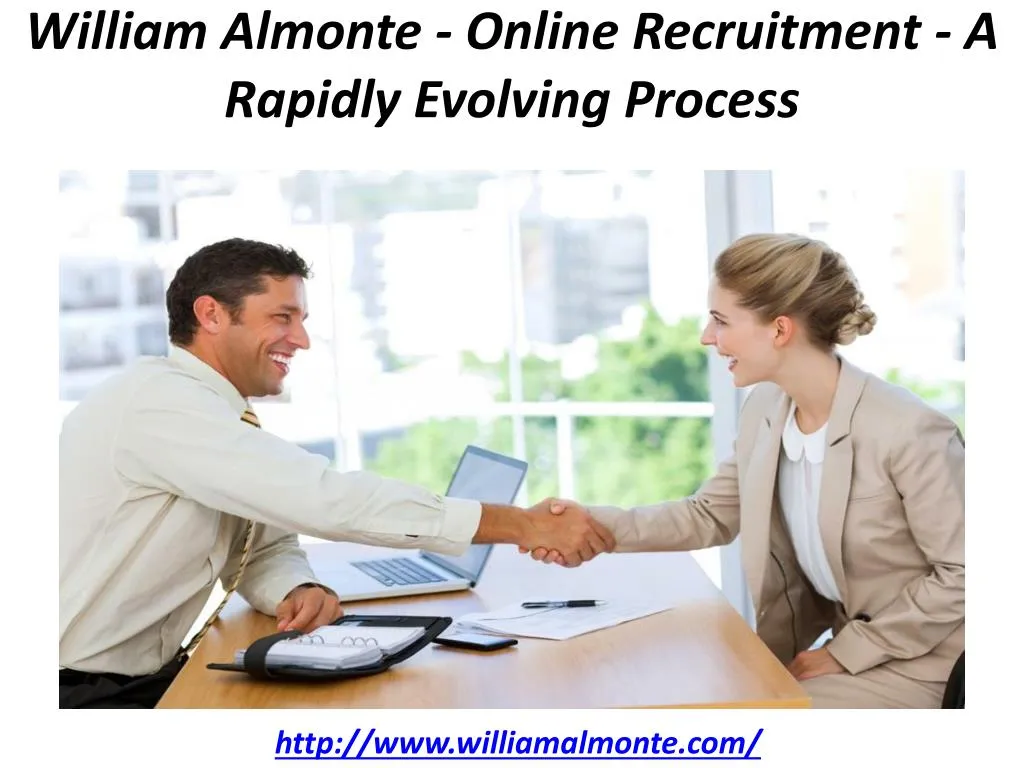 william almonte online recruitment a rapidly evolving process
