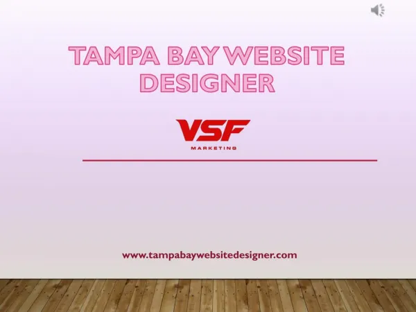Web Designer in Tampa - Tampa Bay Website Designer
