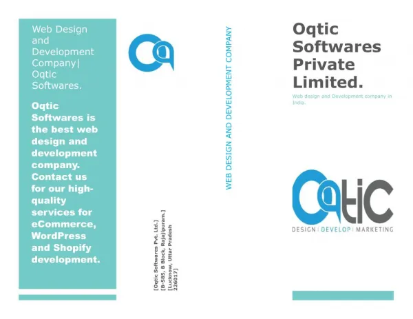 Web Design and Development Company | Oqtic Softwares