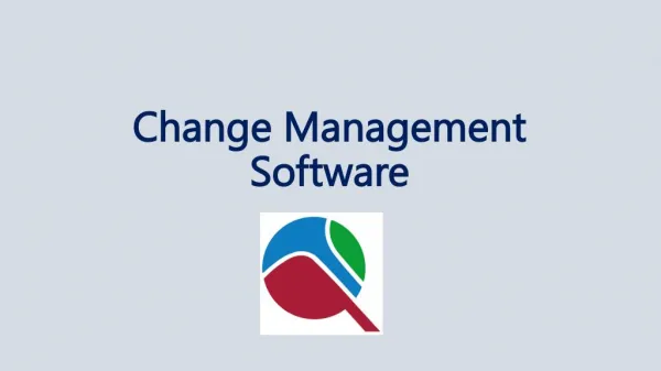 Change Management Software System