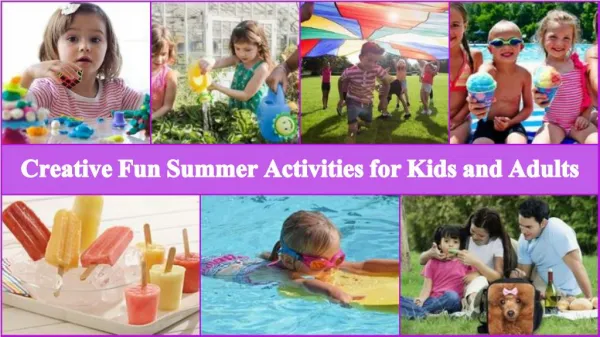 Best Fun Summer Activities to Keep Your Kids Busy