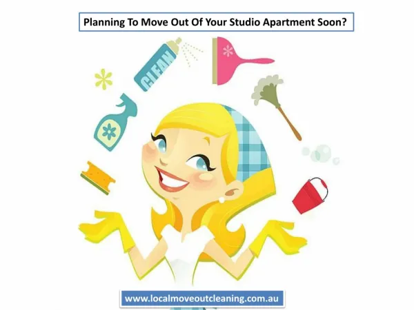 planning to move out of your studio apartment soon