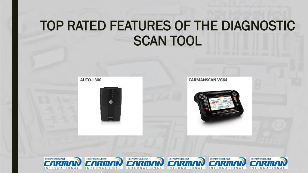 top rated features of the diagnostic scan tool