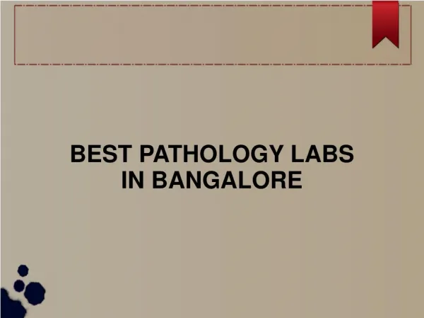 Complete blood count test lab in Bangalore