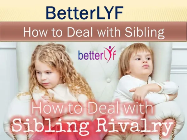 BetterLYF-How to deal with sibling rivalry in adults