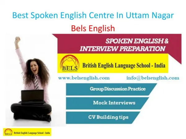 Best Spoken English Centre In Uttam Nagar