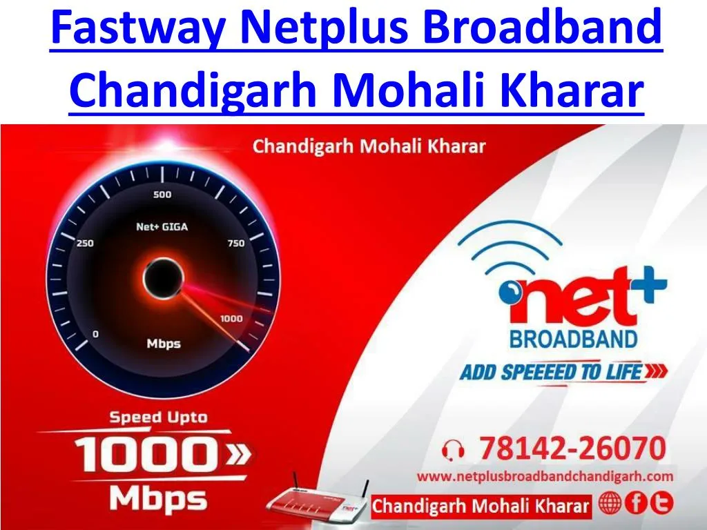 fastway netplus broadband chandigarh mohali kharar