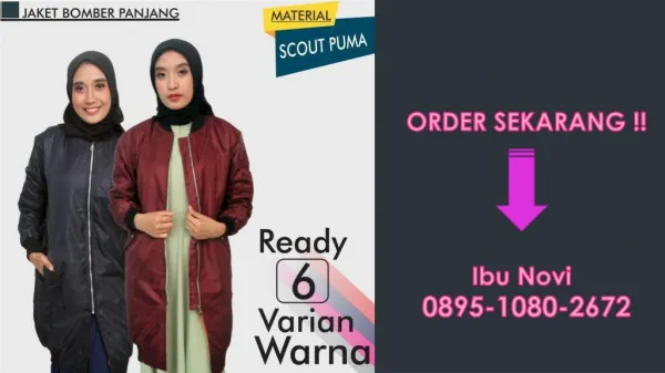 0895-1080-2672 | Jual Jaket Wanita Bandung Online