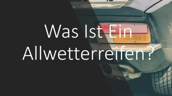was ist ein allwetterreifen